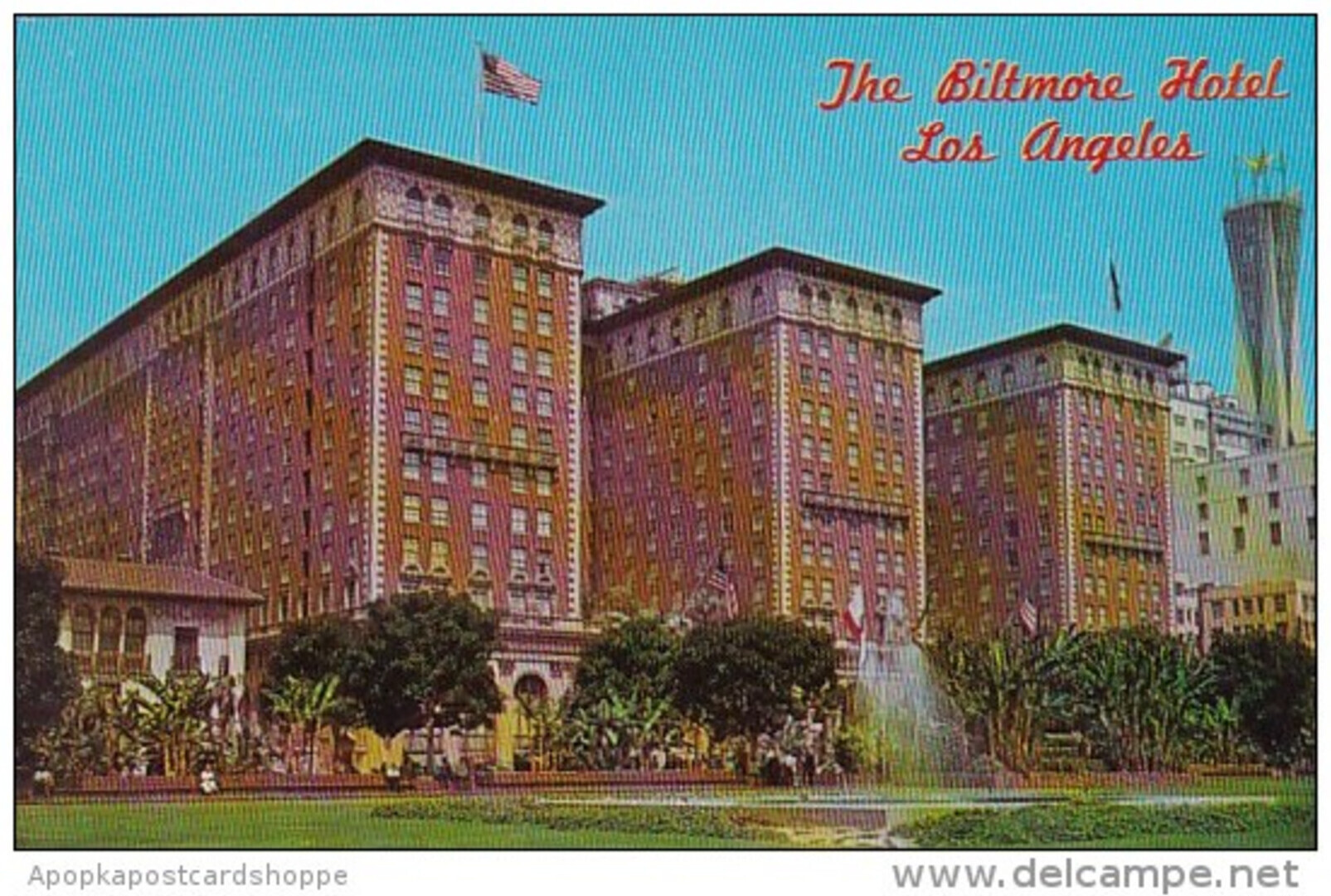 Louis Vuitton Hotel Label Sticker Postcard stickers- The Biltmore Hotel