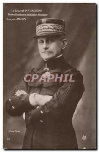 Old Postcard Army General Maunoury Promoted the Grand Cross of the Legion of ...