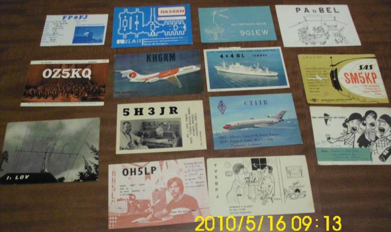 HAM operatores postcards  33 Worldwide