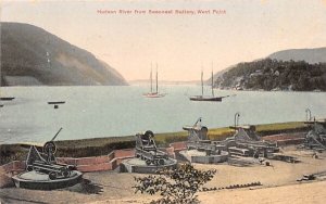 Hudson River from Seacoast Battery in West Point, New York