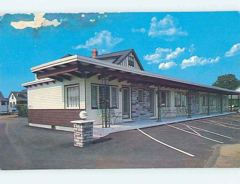 Pre-1980 RUSTS MOTEL York Beach Maine ME M4978