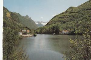 BF22216 ax les thermes ariege le chateau et le lac d o  france  front/back image