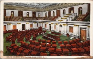 Senate Chamber US Capitol Washington DC Postcard PC491