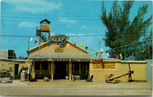 Postcard FL Key West Entrance to the Turtle Kraals Marine Attraction 1960s S42