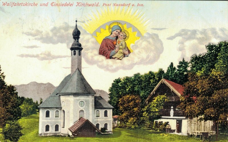 Germany Wallfahrtskirche und Einsiedelei Kirchwald post Nussdorf 03.38