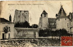 CPA BEAUGENCY - Vue d'ensemble - La Tour - L'Église et le Chateau (162302)