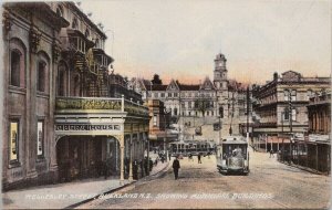 Wellesley Street Auckland NZ New Zealand Opera House Unused Moa Postcard E69