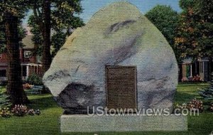 Edison Monument in Fort Huron, Michigan