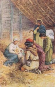 Tucks Manger Scene A Happy Christmas 1907