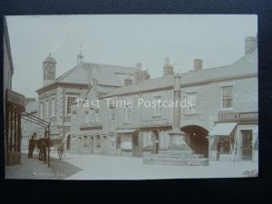 Lancs GARSTANG High St. shows IRONMONGERS & ISAAC STOREY'S SHOP Old RP Postcard