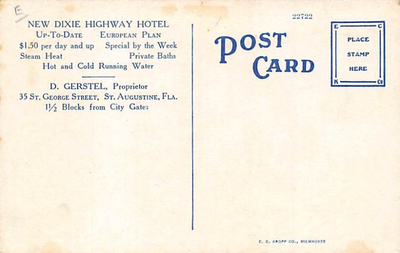 New Dixie Highway Hotel St Augustine FL