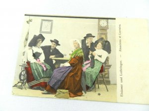 Vintage Postcard Elsasser und Lothringer Alsaciens et Lorrains German