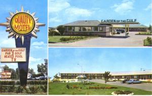 Garden Of Gulf Court & Motel Summerside Prince Edward Island PEI Postcard D26