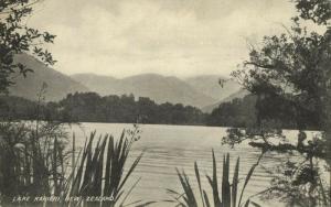 new zealand, Lake Kanieri (1910s) Postcard