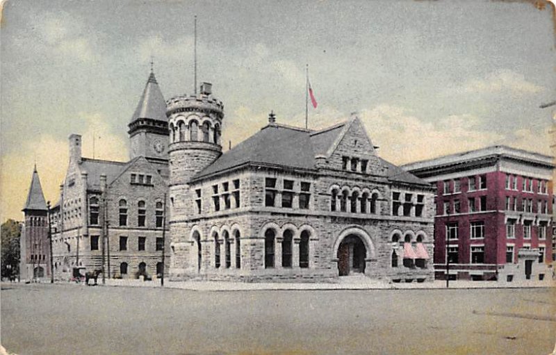 Post Office View - Lansing, Michigan MI