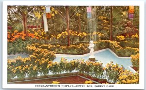 Postcard - Chrysanthemum Display - Jewel Box, Forest Park - St. Louis, Missouri