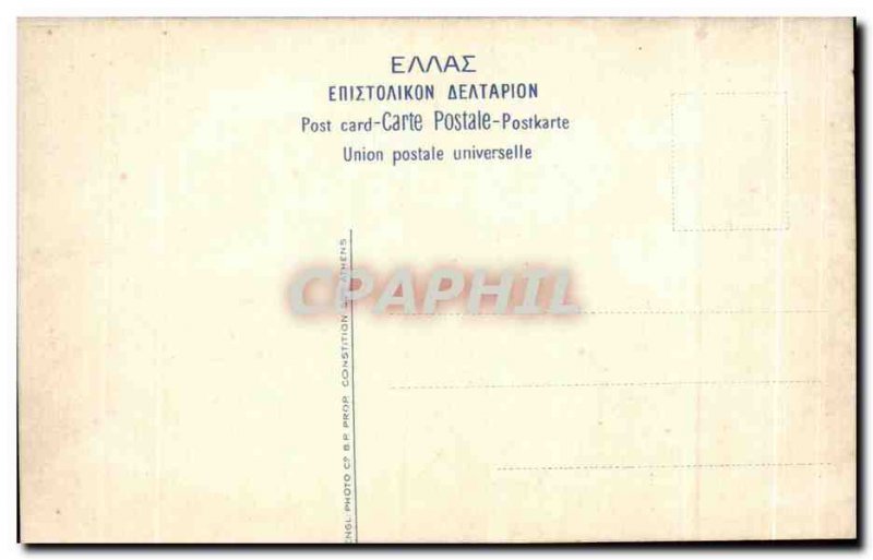 Old Postcard Greece Greece