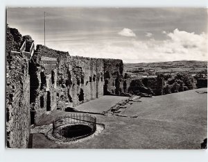 Postcard The eastside of the courtyard, Denbigh Castle, Denbigh, Wales