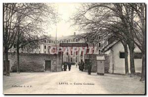 Laval - Fire Corbineau - Old Postcard