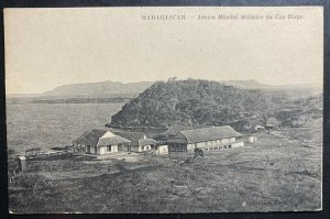 Mint Madagascar RPPC Real Picture Postcard Old Military Hospital Cap Diego