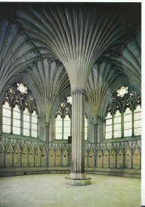 Somerset Postcard - Wells Cathedral - The Chapter House - Ref TZ2972