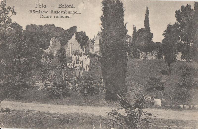 Croatia Pola Pula Brioni roman ruins