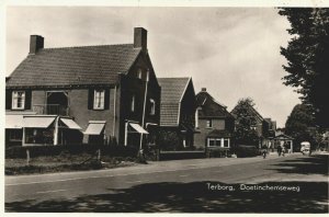 Netherlands Terborg Doetinchemseweg Vintage RPPC 03.76