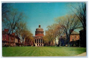 1961 Library And Campus Class Buildings University Of Rochester NY Postcard