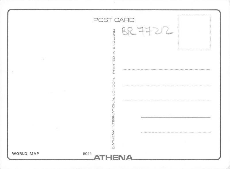 BR77212 world map cartes geographiques