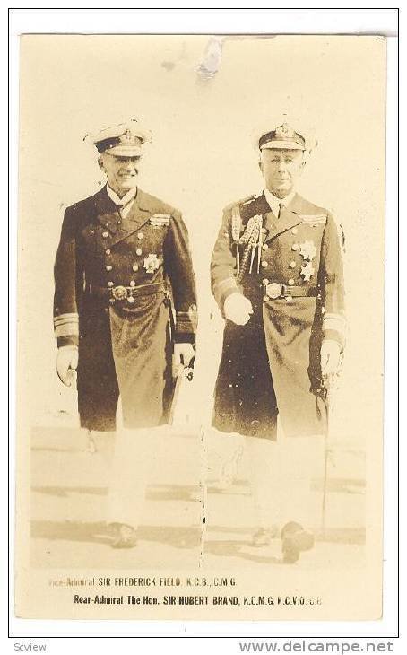 RP; Rear-Admiral The Hon. Sir Hubert Brand, UK , 1910s