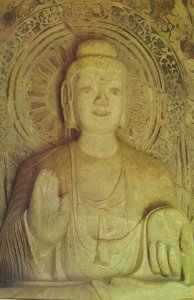 Binyang Longmen Grottoes Buddha Chinese Statue China Postcard