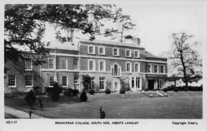 Breakspear College Abbots Langley Herts Real Photo Friths Postcard