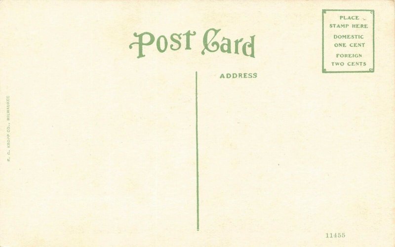 LPS86 DAYTONA Florida Elk's Home Postcard