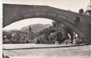 BF27693 castellane le pont napoleon et l eglise   france  front/back image