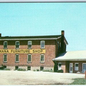 c1960s Amana Society, IA Furniture Shop Colony Germany Pioneer Hurley PC A232