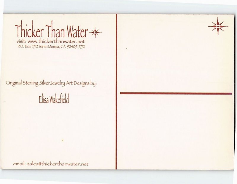 Postcard Thicker Than Water, Santa Monica, California