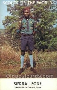Sierra Leone Boy Scouts of America, Scouting Copyright 1968 Unused 