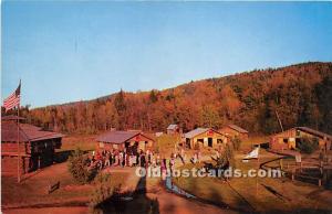 Block House, Log Home, Weaver's Shop, Frontier Town Lake George, NY, USA Unused 