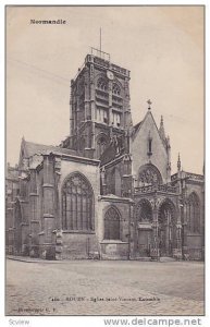 Eglise Saint-Vincent, Rouen (Seine-Maritime), France, 1900-1910s
