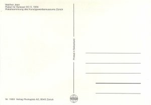 Postcard Transportation aircraft poster affiche plane douglas dc-3 interior