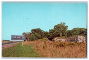 1960 Site Old Erie Cana Lock Along New York Thruway New York NY Vintage Postcard