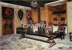 Postcard Modern Castles of Dordogne Chateau de Bourdeilles Interior Renaissan...