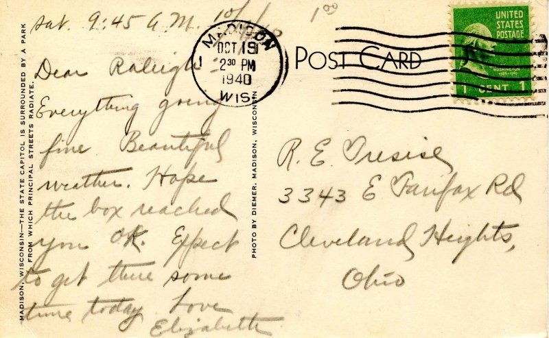 WI - Madison. State Capitol