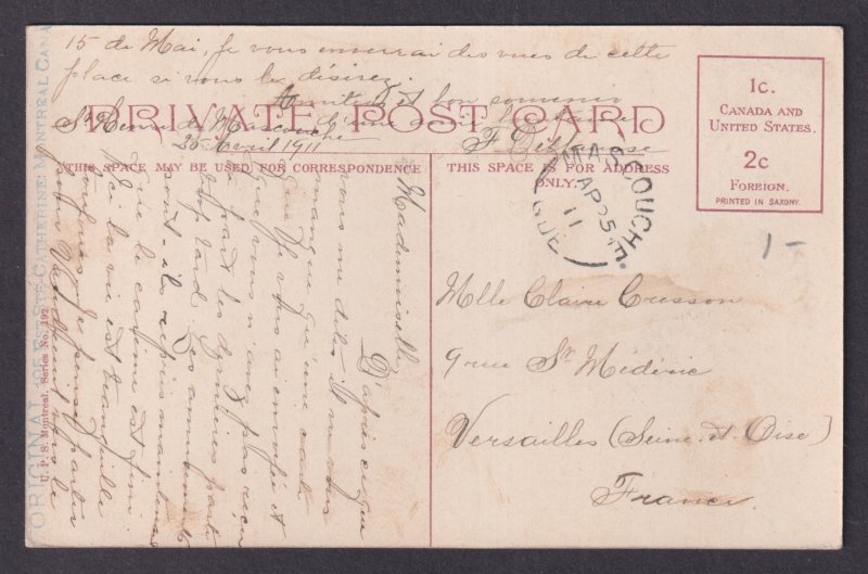 Vintage Postcard CANADA Montreal Westmount Park