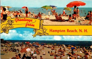 Greetings From Hampton Beach New Hampshire Split View