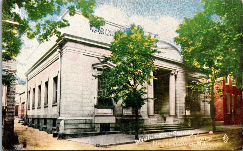 Maryland Hagerstown Washington County Free Library 1908