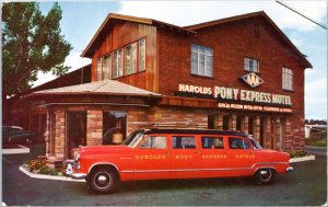 Postcard NV Reno - Harolds Pony Express Motel No. 1