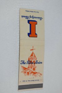 The Illini Union University of Illinois 20 Strike Matchbook Cover