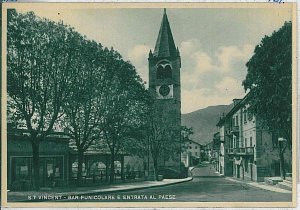 AOSTA Province Vintage Postcard - Saint-Vincent-