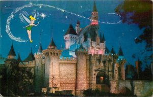 1959 Anaheim California Sleeping Beauty's Castle amusement Postcard 25-2298